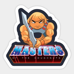 Masters Of The Doughnuts Sticker